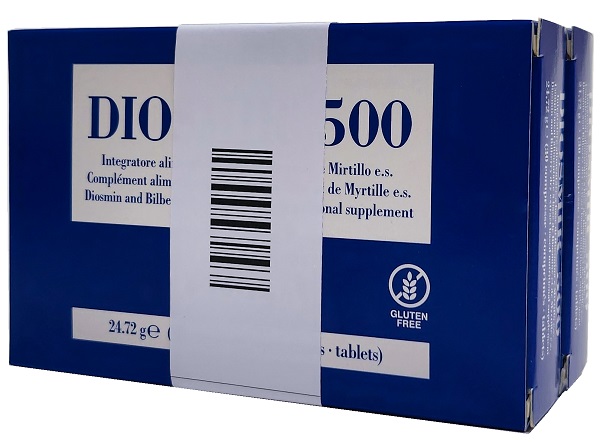 DIOSMIR 500 30 COMPRESSE DUAL PACK - Farmapanda Srl
