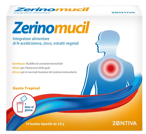 ZERINOMUCIL 10 BUSTINE 3,6 G - Farmapanda Srl