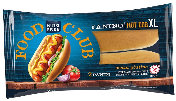 NUTRIFREE PANINO HOT DOG XL 2 PEZZI DA 65 G - Farmapanda Srl