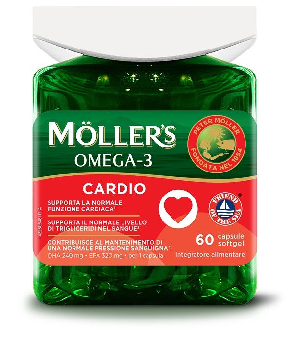 MOLLER'S OMEGA 3 CARDIO 60 CAPSULE - Farmapanda Srl