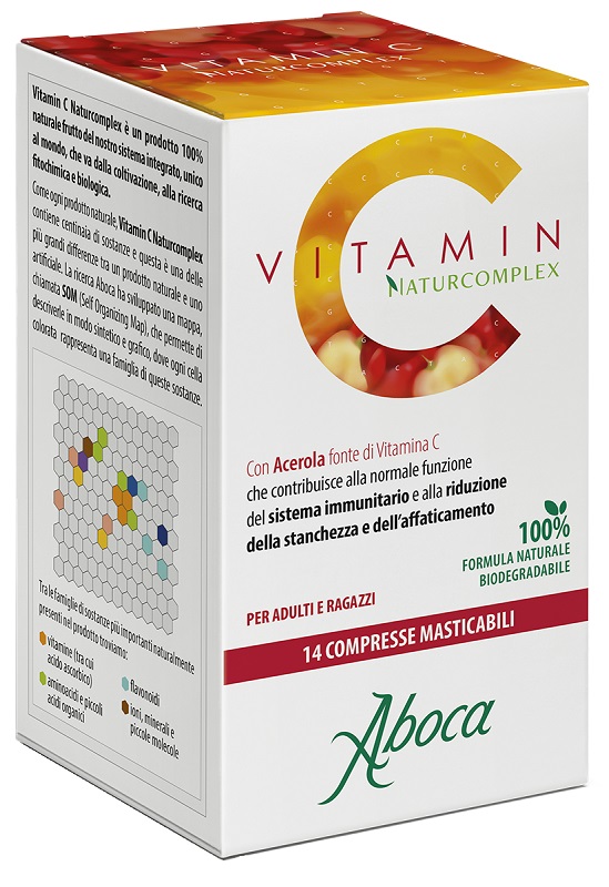 VITAMIN C NATURCOMPLEX 14 COMPRESSE - Farmapanda Srl
