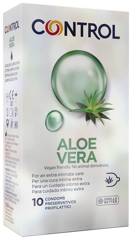 CONTROL ALOE VERA PROFILATTICO 10 PEZZI - Farmapanda Srl