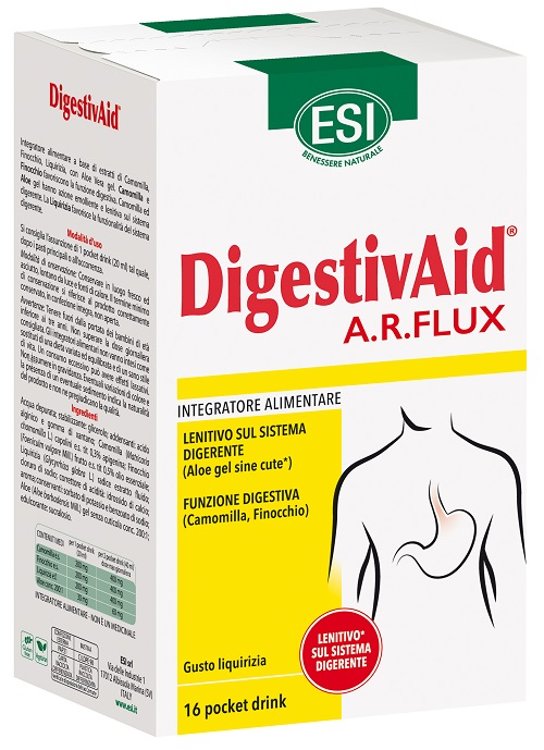 ESI DIGESTIVAID AR FLUX 16 POCKET DRINK - Farmapanda Srl
