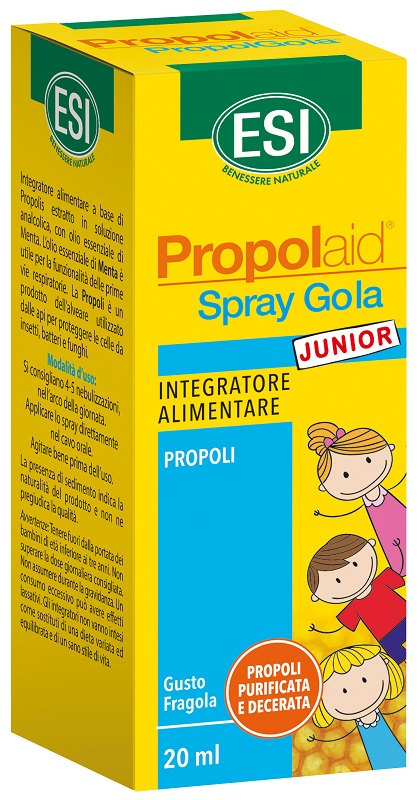 ESI PROPOLAID SPRAY GOLA JUNIOR 20 ML - Farmapanda Srl
