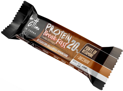 PROTEIN BAR 20% BREAK AND FAST 50 G - Farmapanda Srl