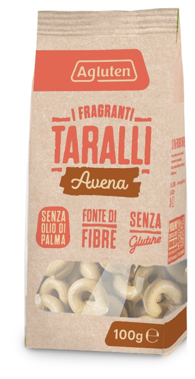 AGLUTEN TARALLI AVENA 100 G - Farmapanda Srl