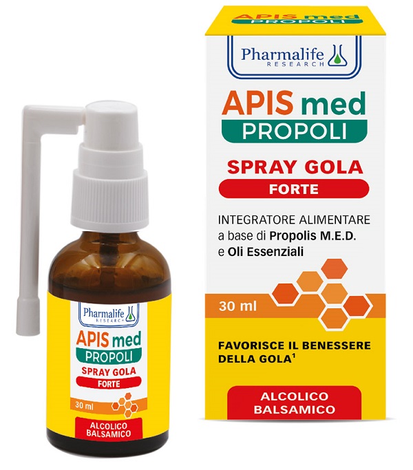 APIS MED PROPOLI SPRAY GOLA FORTE 30 ML - Farmapanda Srl