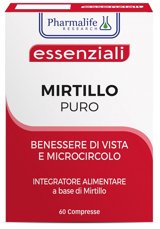 MIRTILLO PURO 60 COMPRESSE - Farmapanda Srl