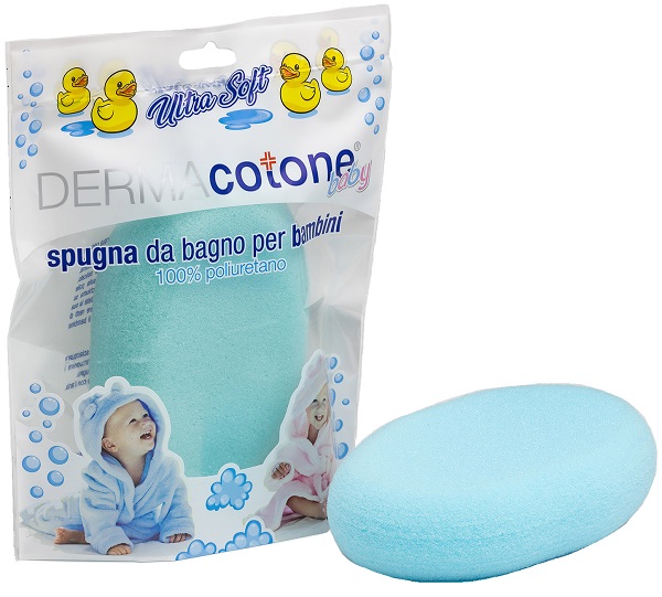 DERMACOTONE BABY SPUGNA ULTRA SOFT BLU - Farmapanda Srl