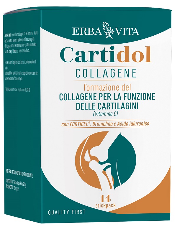 CARTIDOL COLLAGENE 14 BUSTINE - Farmapanda Srl