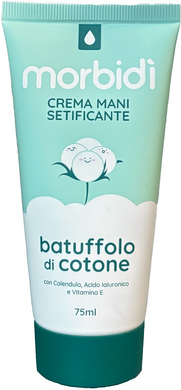 MORBIDI' CREMA MANI BATUFFOLO DI COTONE 75 ML - Farmapanda Srl