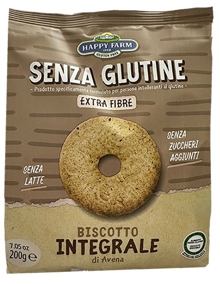 HAPPY FARM BISCUIT VANIGLIA 120 G - Farmapanda Srl