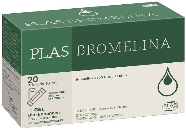 PLAS BROMELINA 20 STICK PACK - Farmapanda Srl