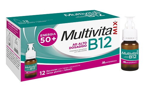 MULTIVITAMIX B12 12 FLACONCINI - Farmapanda Srl