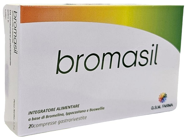BROMASIL 20 COMPRESSE GASTRORIVESTITE - Farmapanda Srl