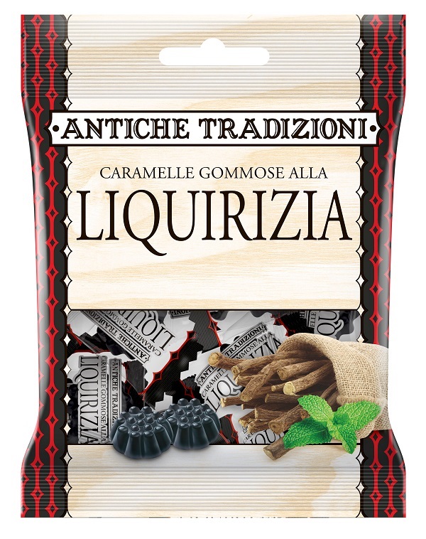ANTICHE TRADIZIONI CARAMELLE GOMMOSE LIQUIRIZIA 50 G - Farmapanda Srl