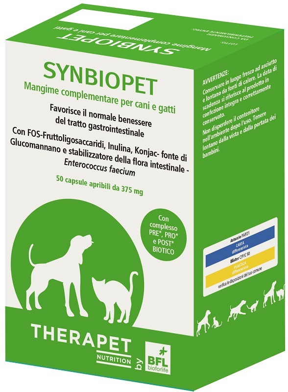 SYNBIOPET THERAPET 50 CAPSULE - Farmapanda Srl