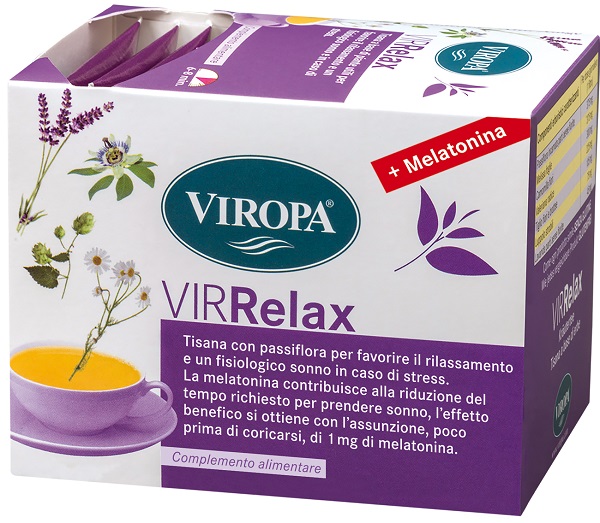 VIROPA VIR RELAX TISANA PASSIFLORA 15 FILTRI 6 G - Farmapanda Srl