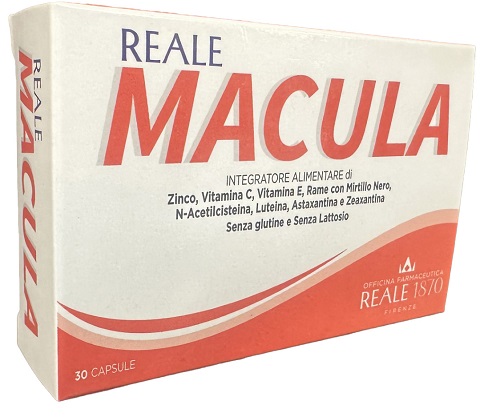 REALE MACULA 30 CAPSULE - Farmapanda Srl