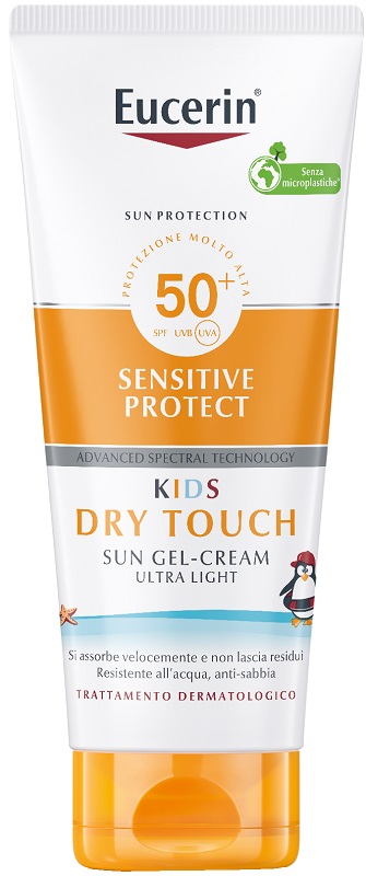 EUCERIN SUN KIDS DRY TOUCH GEL CREAM SPF50+ 200 ML - Farmapanda Srl