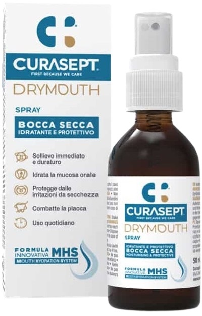 CURASEPT DRYMOUTH SPRAY 50 ML - Farmapanda Srl