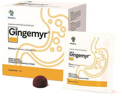 GINGEMYR 24 GUMMIES - Farmapanda Srl