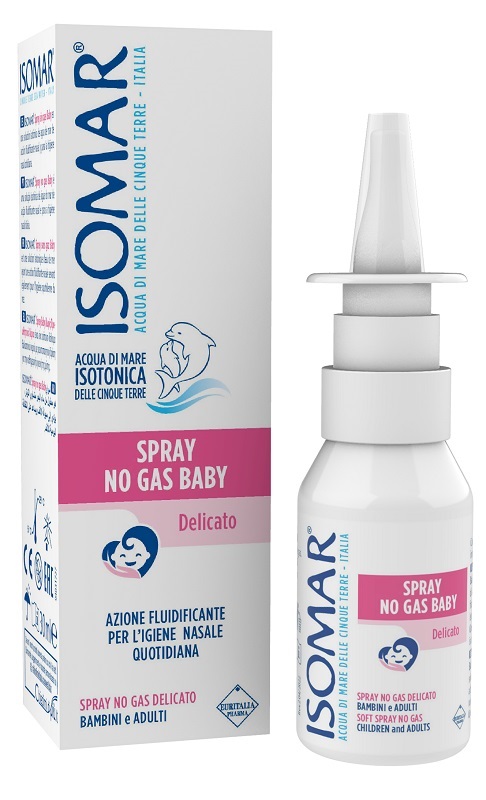 SPRAY NO GAS ISOMAR BABY 30 ML - Farmapanda Srl