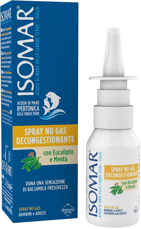 SPRAY NO GAS DECONGESTIONANTE ISOMAR 30 ML - Farmapanda Srl