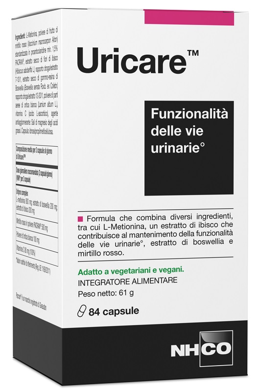 NHCO URICARE 84 CAPSULE - Farmapanda Srl