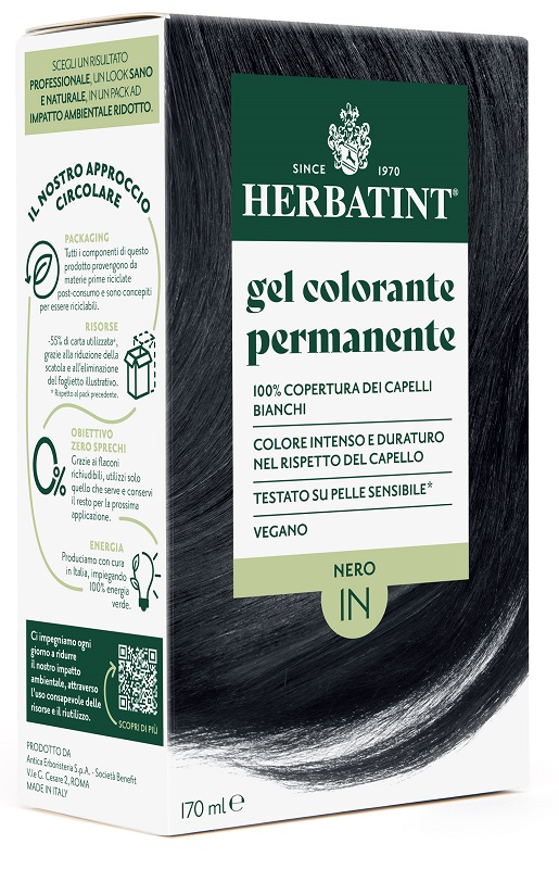 HERBATINT 1N NERO 170 ML - Farmapanda Srl