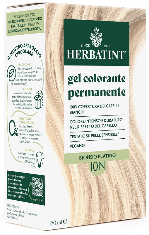 HERBATINT 10N BIONDO PLATINO 170 ML - Farmapanda Srl