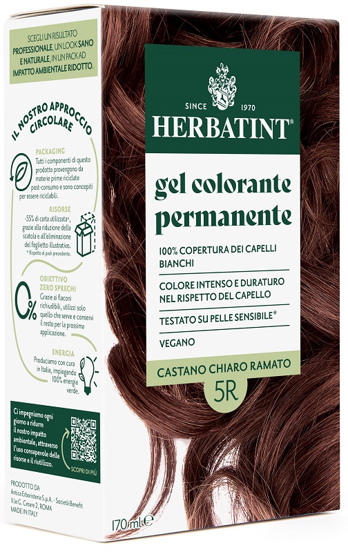 HERBATINT 5R CASTANO CHIARO RAMATO 170 ML - Farmapanda Srl