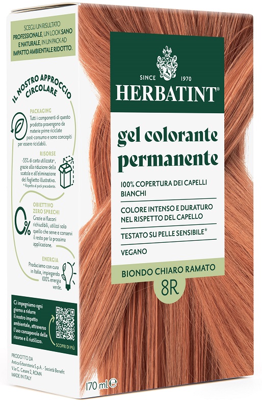 HERBATINT 8R BIONDO CHIARO RAMATO 170 ML - Farmapanda Srl