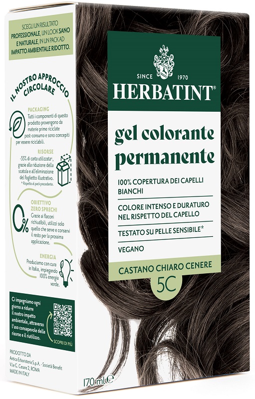 HERBATINT 5C CASTANO CHIARO CENERE 170 ML - Farmapanda Srl