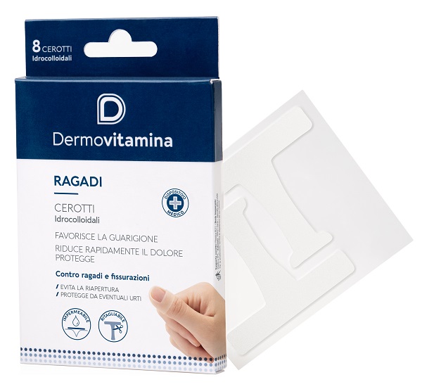 DERMOVITAMINA RAGADI CEROTTI PROMO 8 PEZZI - Farmapanda Srl