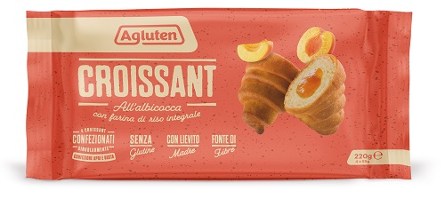 AGLUTEN CROISSANT ALBICOCCA 4 PEZZI DA 55 G - Farmapanda Srl