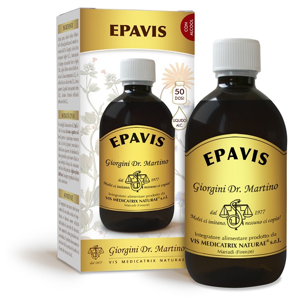 EPAVIS LIQUIDO ALCOOLICO 500 ML - Farmapanda Srl