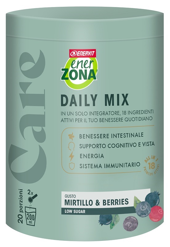 ENERZONA CARE DAILY MIX GUSTO MIRTILLO & BERRIES 400 G - Farmapanda Srl