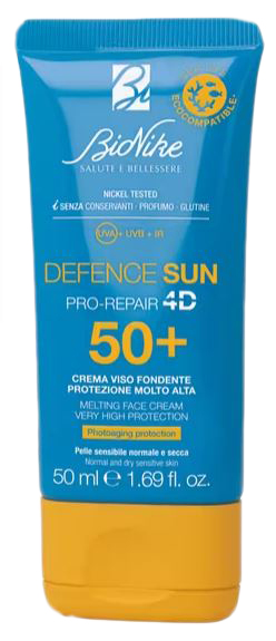 DEFENCE SUN 50+ CREMA VISO FONDENTE 50 ML - Farmapanda Srl