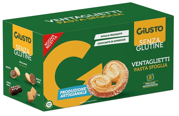 GIUSTO SENZA GLUTINE VENTAGLIETTI 80 G - Farmapanda Srl
