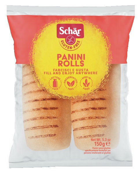 SCHAR PANINI ROLLS 2 PEZZI DA 75 G - Farmapanda Srl