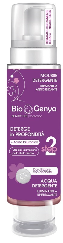 BIOGENYA ACQUA MOUSSE DETERGENTE 2 IN 1 250 ML - Farmapanda Srl