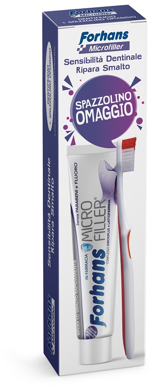 FORHANS DENTIFRICIO MICROFILLER + SPAZZOLINO - Farmapanda Srl