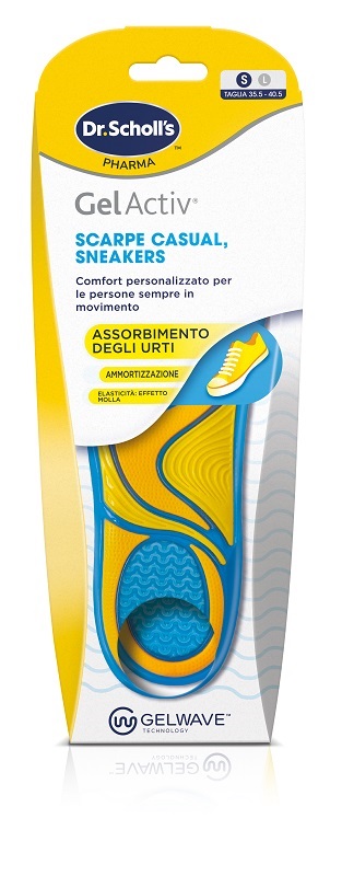 SCHOLL GELACTIV SCARPE CASUAL SNICKERS MISURA SMALL NUOVA SERIE 2025 1 PAIO - Farmapanda Srl