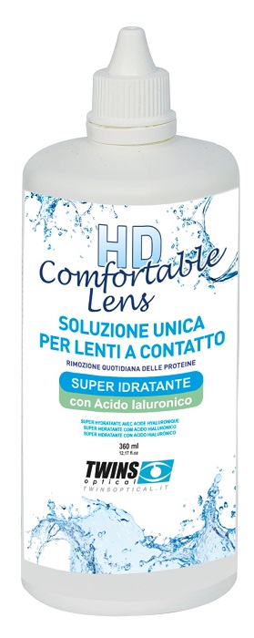 SOLUZIONE UNICA HD COMFORTABLE LENS 360 ML - Farmapanda Srl