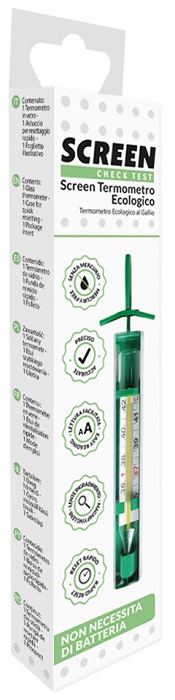 TERMOMETRO ECOLOGICO SCREEN - Farmapanda Srl